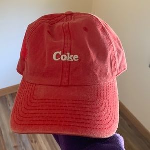 Red Coke baseball hat